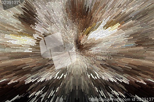 Image of dark and light brown abstraction