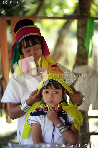 Image of ASIA THAILAND CHIANG MAI WOMEN LONGNECK