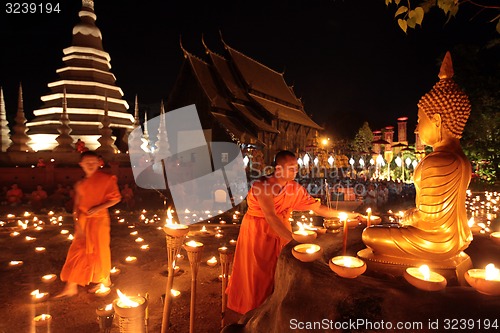 Image of ASIA THAILAND CHIANG MAI WAT PHAN TAO