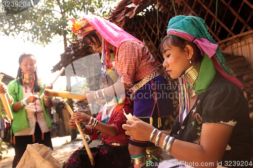 Image of ASIA THAILAND CHIANG MAI WOMEN LONGNECK