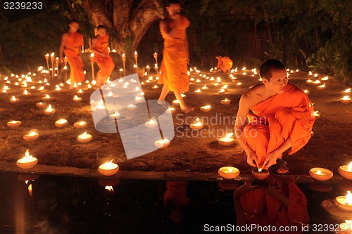 Image of ASIA THAILAND CHIANG MAI WAT PHAN TAO