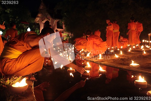 Image of ASIA THAILAND CHIANG MAI WAT PHAN TAO