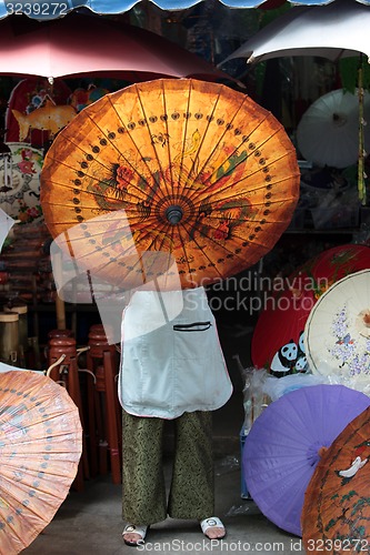 Image of ASIA THAILAND CHIANG UMBRELLA