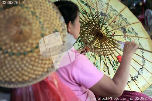 Image of ASIA THAILAND CHIANG UMBRELLA