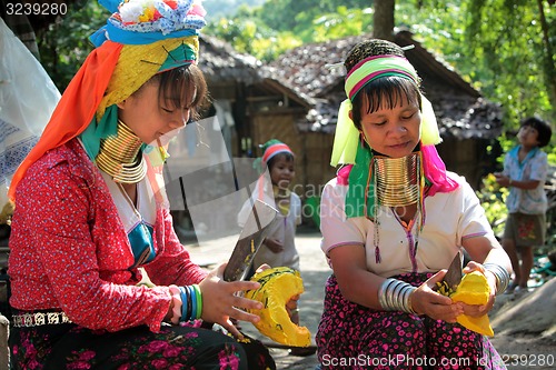 Image of ASIA THAILAND CHIANG MAI WOMEN LONGNECK