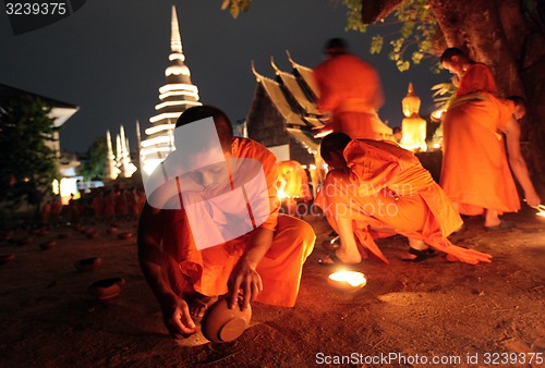 Image of ASIA THAILAND CHIANG MAI WAT PHAN TAO