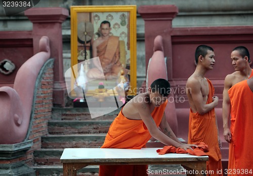 Image of ASIA THAILAND CHIANG MAI WAT PHAN TAO