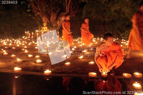 Image of ASIA THAILAND CHIANG MAI WAT PHAN TAO