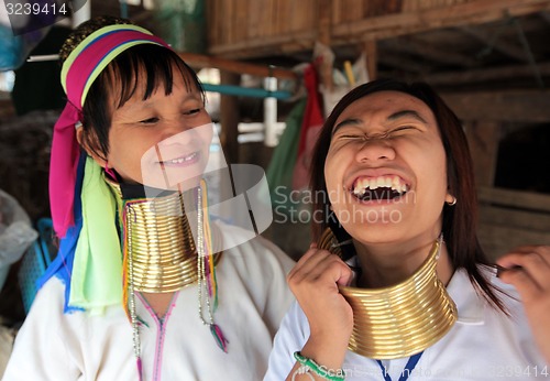 Image of ASIA THAILAND CHIANG MAI WOMEN LONGNECK