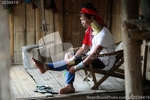 Image of ASIA THAILAND CHIANG MAI WOMEN LONGNECK