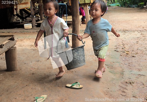 Image of ASIA THAILAND CHIANG MAI PAUDANG CHILDERN