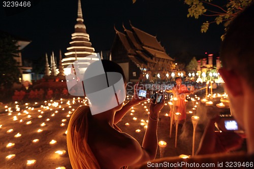 Image of ASIA THAILAND CHIANG MAI WAT PHAN TAO