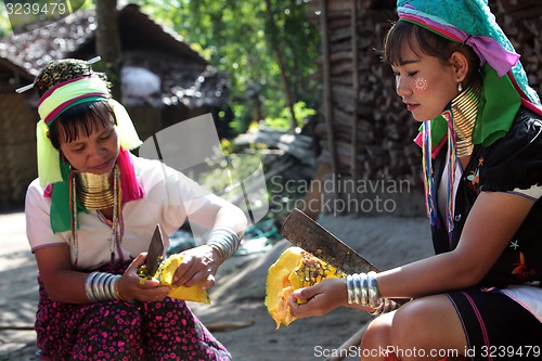 Image of ASIA THAILAND CHIANG MAI WOMEN LONGNECK