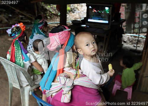 Image of ASIA THAILAND CHIANG MAI WOMEN LONGNECK