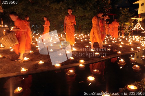 Image of ASIA THAILAND CHIANG MAI WAT PHAN TAO