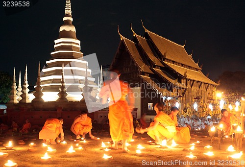 Image of ASIA THAILAND CHIANG MAI WAT PHAN TAO