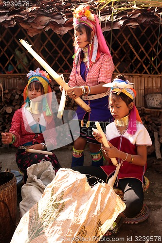 Image of ASIA THAILAND CHIANG MAI WOMEN LONGNECK