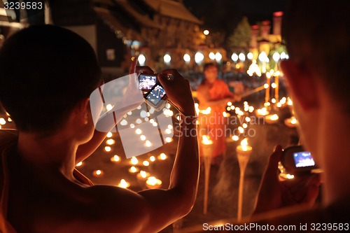 Image of ASIA THAILAND CHIANG MAI WAT PHAN TAO