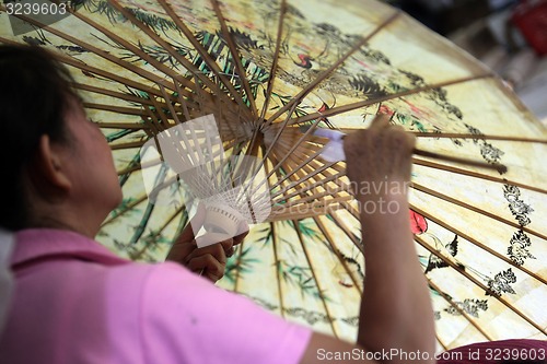 Image of ASIA THAILAND CHIANG UMBRELLA