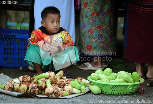 Image of ASIA THAILAND CHIANG MAI CHIANG DAO MARKET