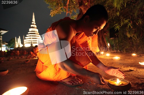 Image of ASIA THAILAND CHIANG MAI WAT PHAN TAO