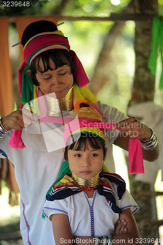 Image of ASIA THAILAND CHIANG MAI WOMEN LONGNECK