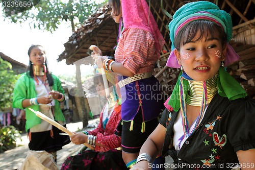 Image of ASIA THAILAND CHIANG MAI WOMEN LONGNECK