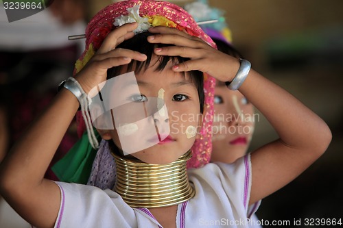 Image of ASIA THAILAND CHIANG MAI WOMEN LONGNECK