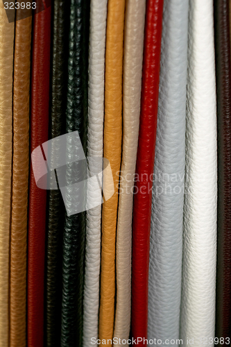 Image of Leather closeup