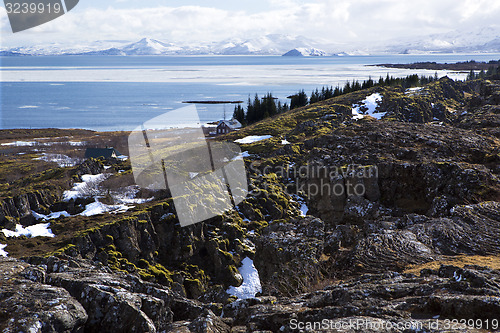 Image of Lake Pingvallavatn in Iceland