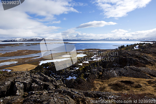 Image of First European parliament Thingvellir in Iceland