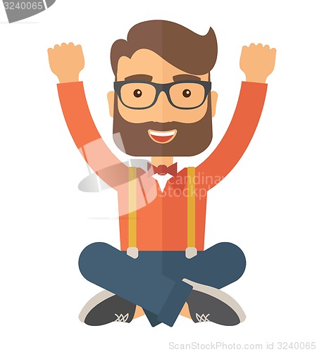 Image of Happy young man