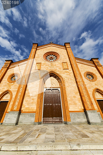 Image of villa cortese italy   church  varese  the old door 