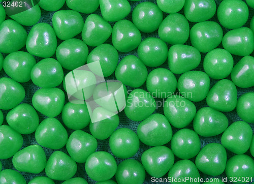 Image of green candy