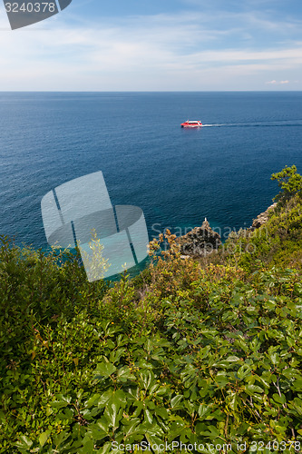 Image of Island of Elba, sea and rocks