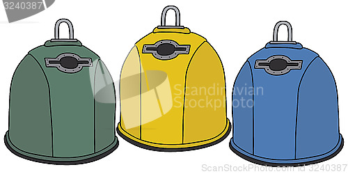 Image of Recycling containers