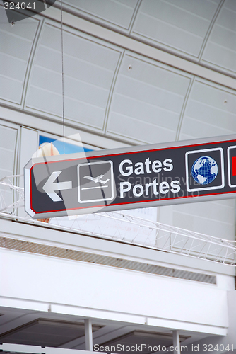 Image of Airport sign
