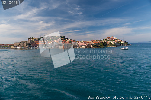 Image of View of Elba island, Tuscany Italy