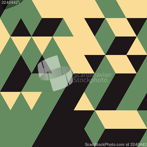 Image of Abstract geometrical 3d background. 