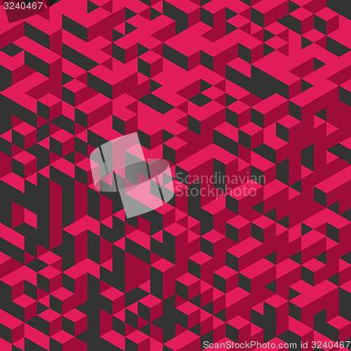 Image of Abstract geometrical 3d background. 