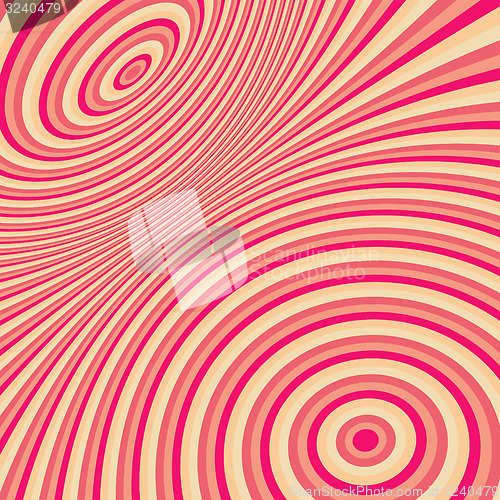 Image of Abstract swirl background. Pattern with optical illusion. 