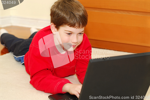 Image of Boy computer