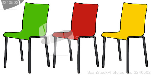 Image of Color chairs