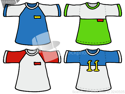 Image of Color shirts