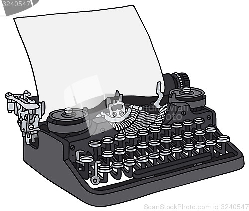 Image of Old typewriter