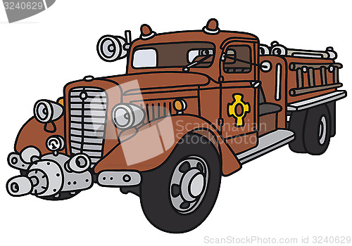 Image of Old fire truck