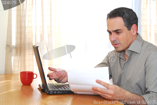 Image of Man with laptop