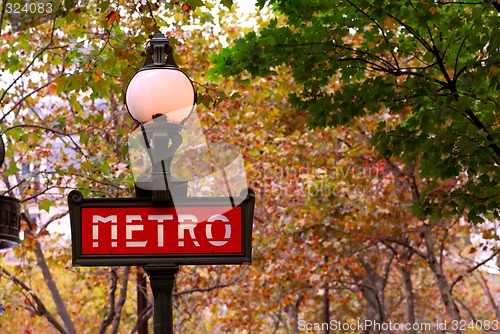 Image of Paris metro