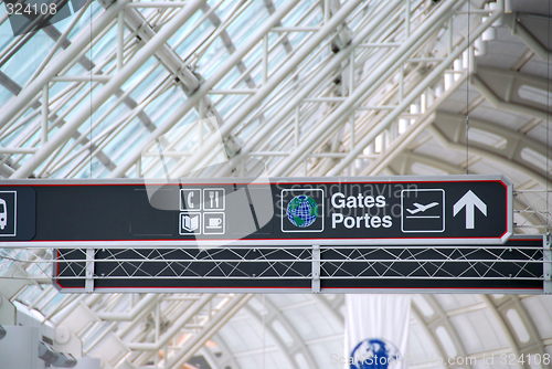 Image of Airport sign