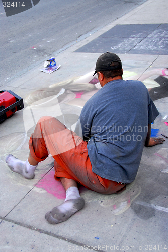 Image of Street artist